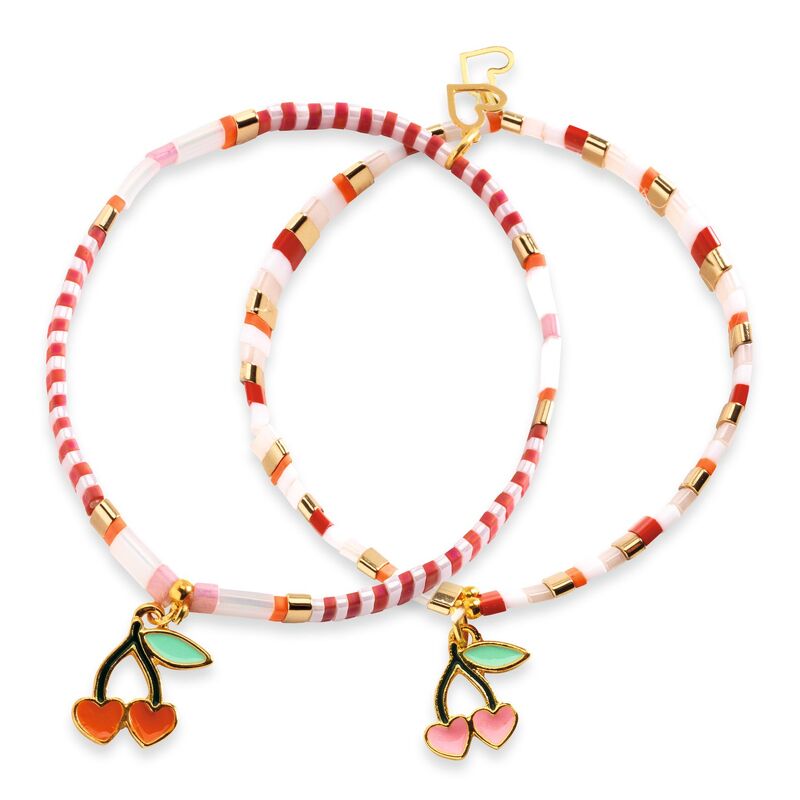You & Me Tila and Cherries Beads Set