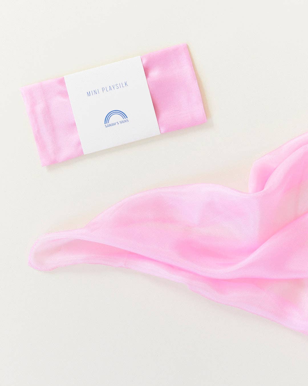 Mini Solid Color Playsilks: Sky