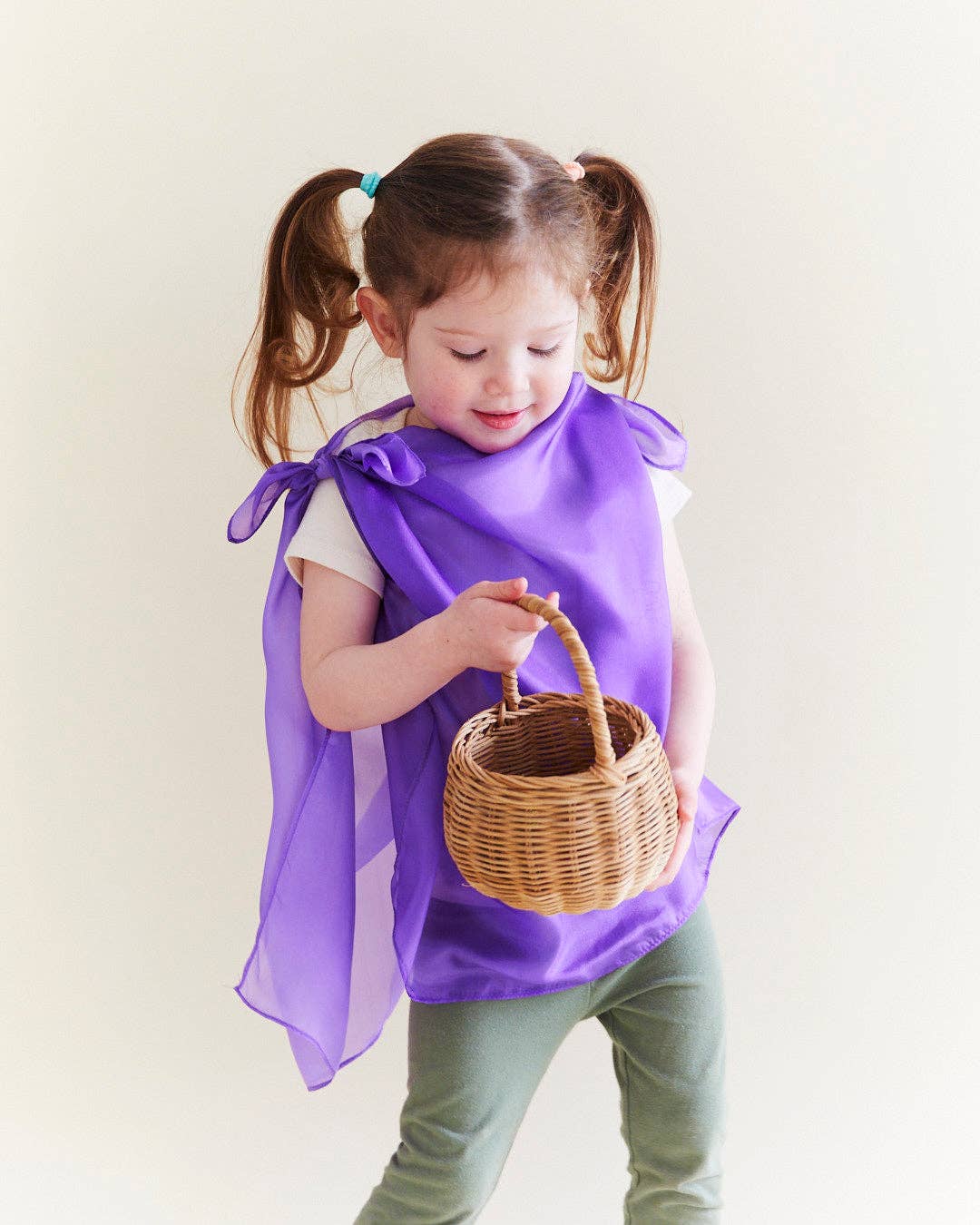 Mini Solid Color Playsilks: Sky