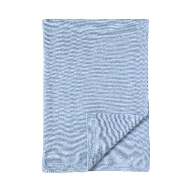 Pram Knitted Blanket - Celestial Blue