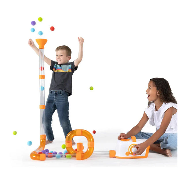 Air Toobz STEM toy for kids building airflow tubes