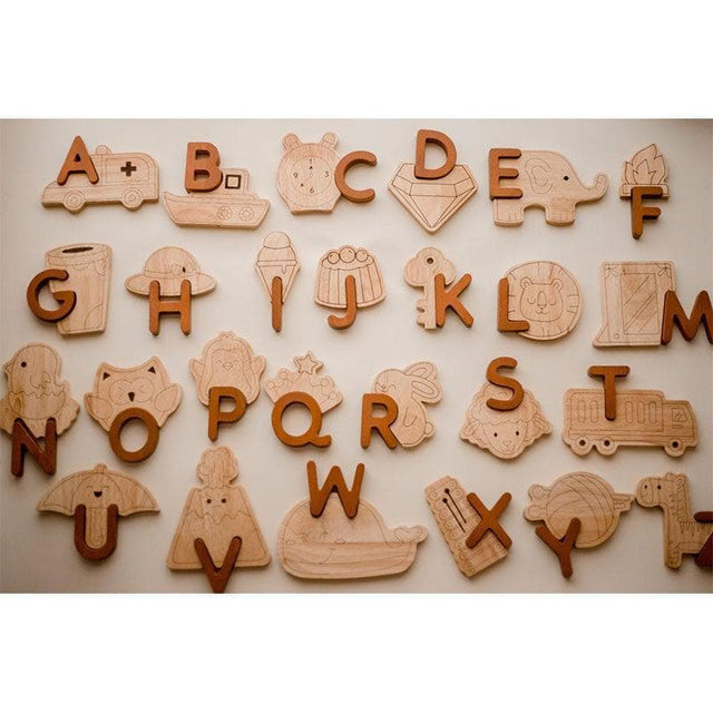 Alphabet Jigsaw Set - 52pcs