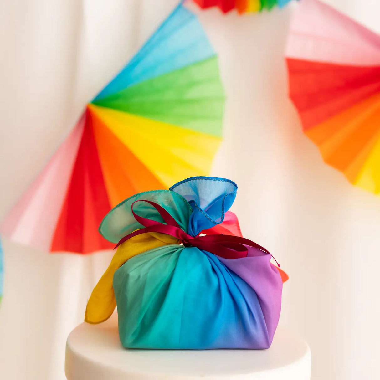 Rainbow Mini Play Silk