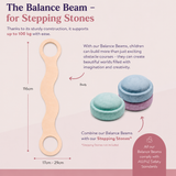 Stepping Stone Balance Beam Set in use during play