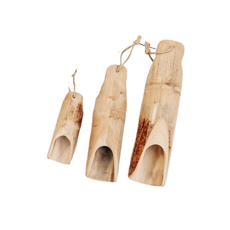 Bamboo Scoops Set of 3