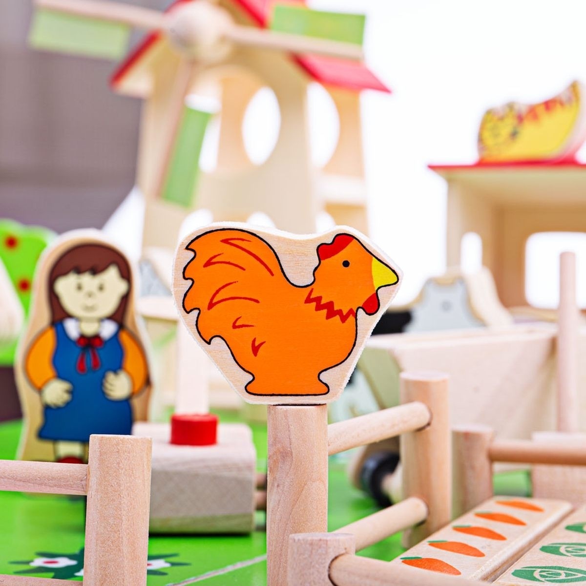 Bigjigs Play Farm wooden toy – a comprehensive wooden Play Farm set