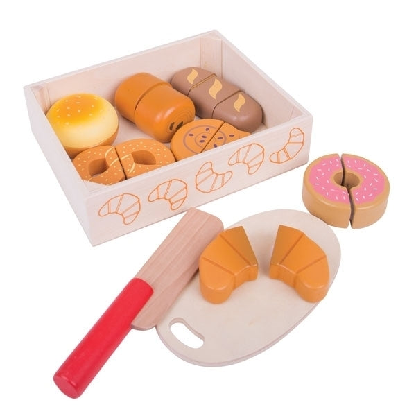 Cutting Bread and Pastries Crate