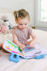 Fabric Activity Book - My Big Day: Blue Cover