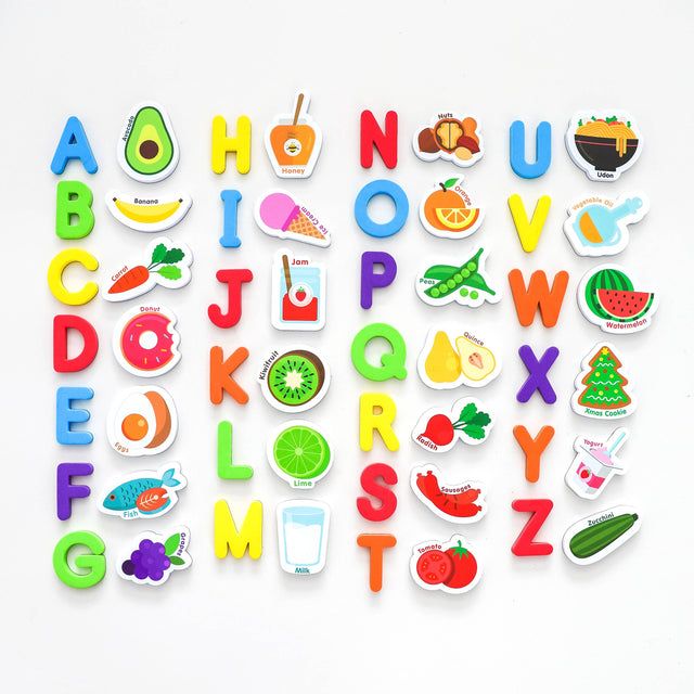 Magnetic Letters & Foods