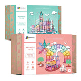 Connetix Tiles 308 Piece Pastel Ball Run Mega Bundle