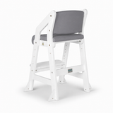 Dine and Grow TODDLER DINING CHAIR - White & Grey October Pre Order