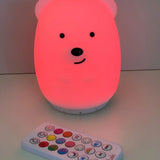 Duski Rechargeable Bluetooth Night Light - Bear