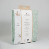 Reversible Quilted Cot Comforter - Australiana
