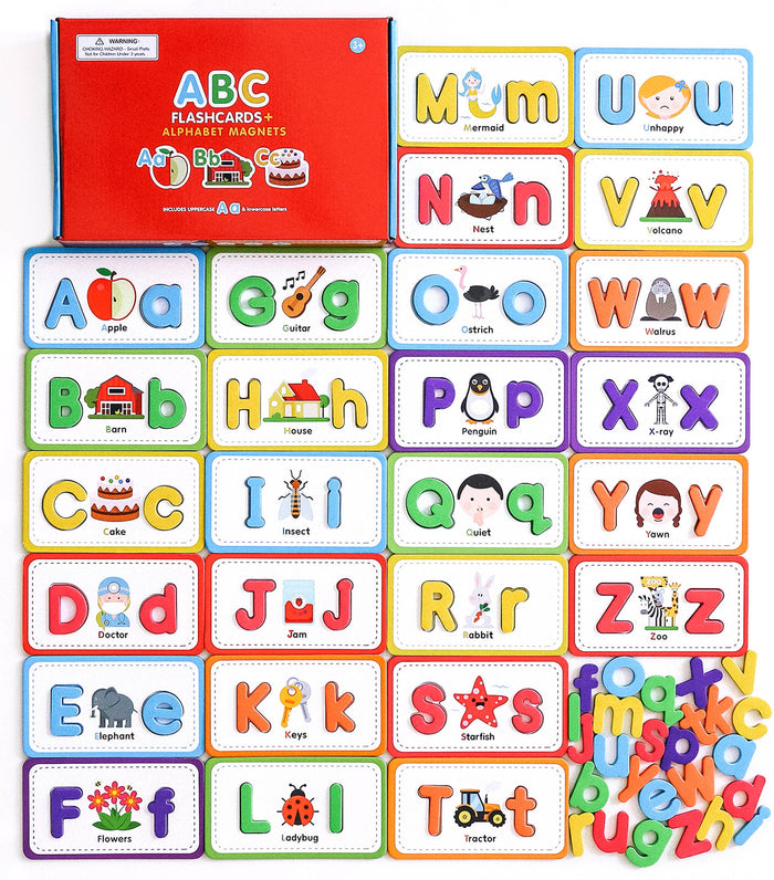 ABC Magnetic Letters & Flashcards