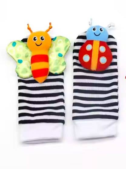Footfinder Baby Socks with Rattles