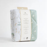 Organic Jersey Quilted Cot Comforter - Goosey Goosey