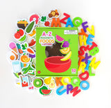 Magnetic Letters & Foods