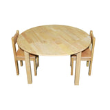 Large Round Table with 2 Standard Chairs