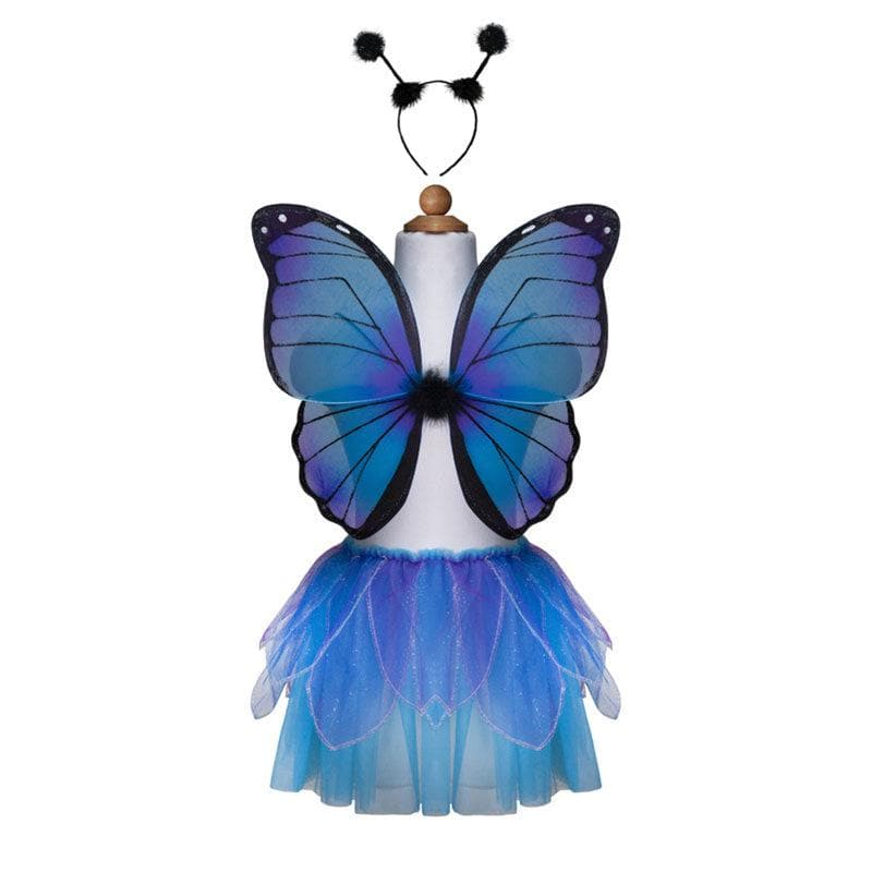 Midnight Butterfly Tutu with Wings & Headband
