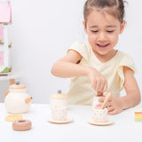 Wooden Tea Set