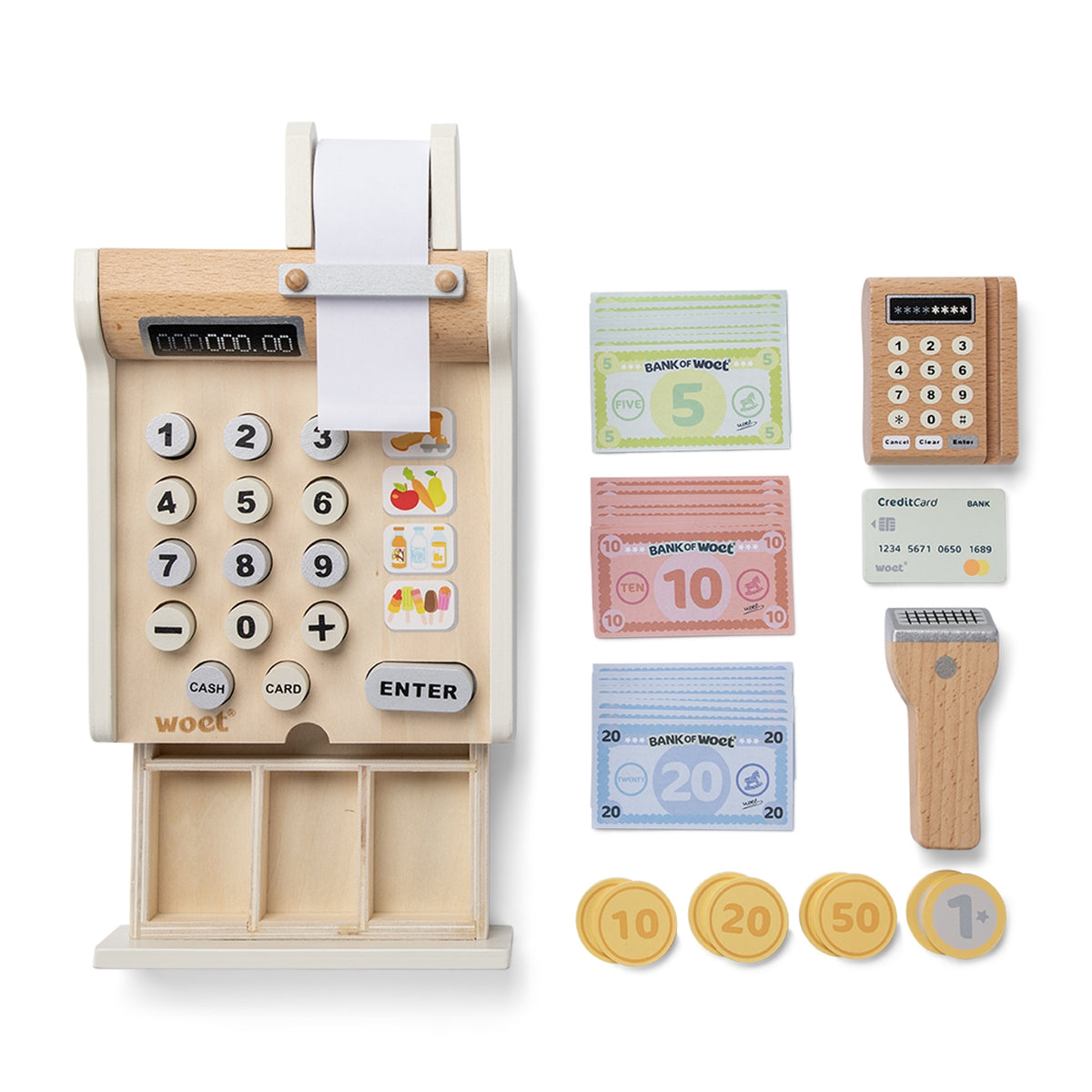 Cash Register White