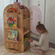 Spin and Read Bookshelf - Solid Wood