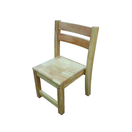 Rubber Wood Stacking Chair - Set of Two