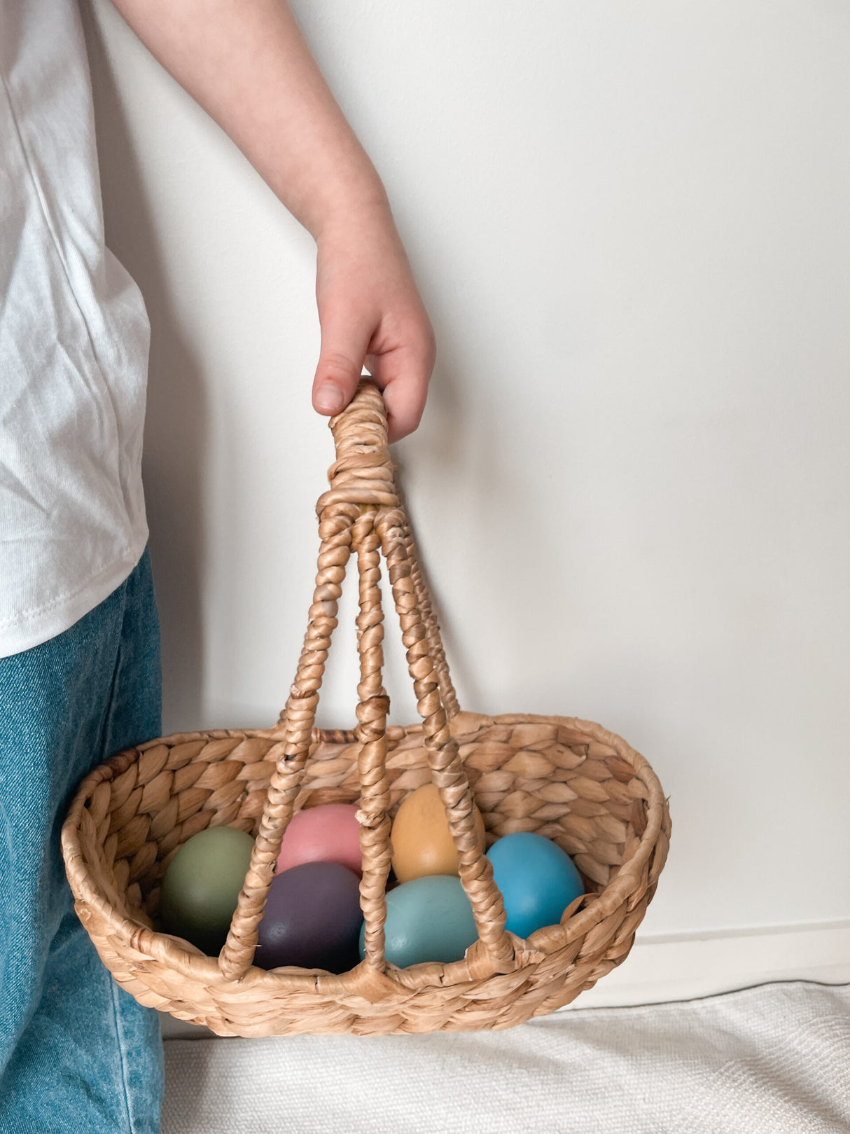 Cane Gardening Basket