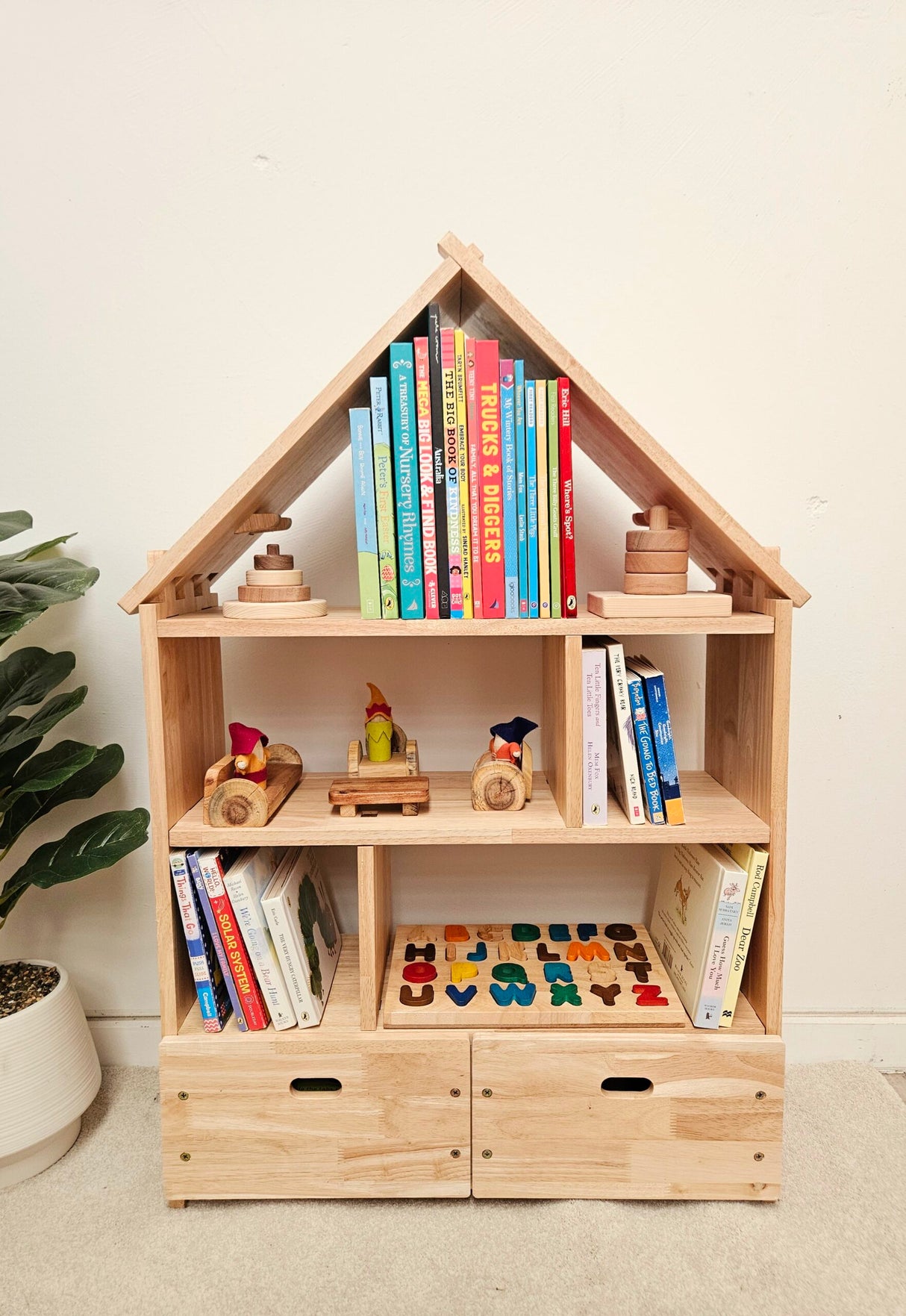 Wonder House Bookshelf