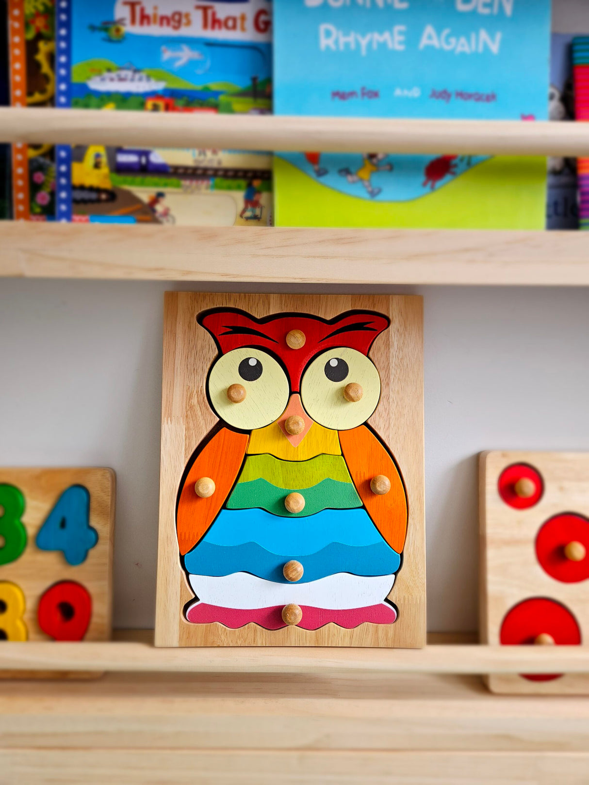 Hooty Owl Knob Puzzle