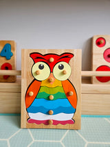 Hooty Owl Knob Puzzle