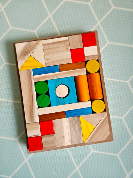 Natural Colour Wooden Blocks
