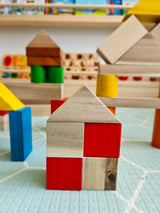 Natural Colour Wooden Blocks