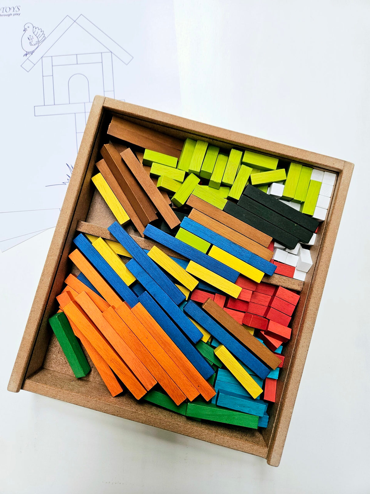 Cuisenaire Learning Rods
