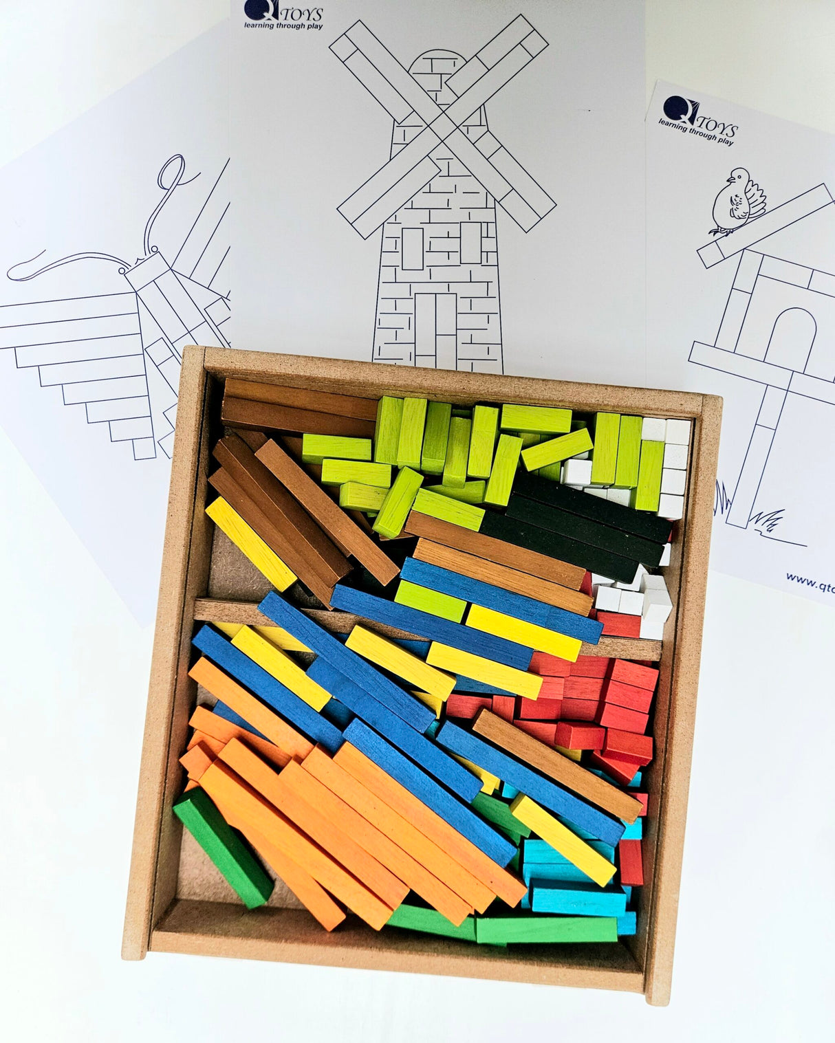 Cuisenaire Learning Rods