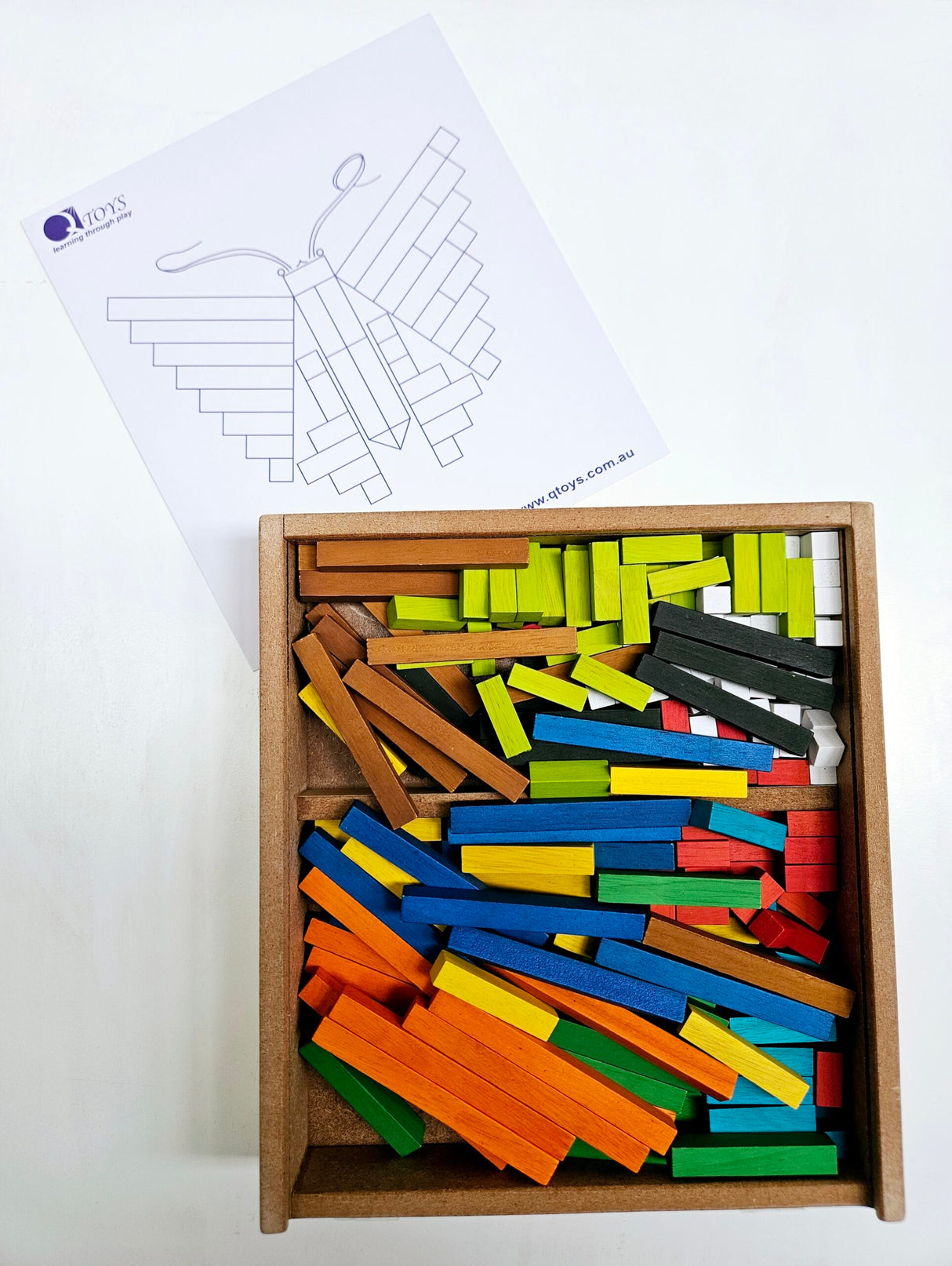 Cuisenaire Learning Rods