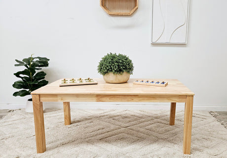 Rectangular Table 120 - Rubberwood