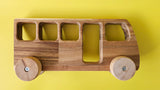 Wooden Toy Bus