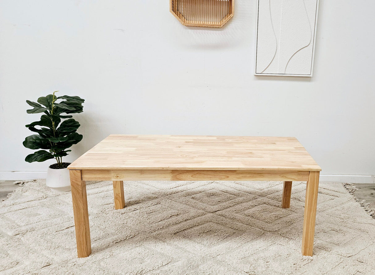 Rectangular Table 120 - Rubberwood
