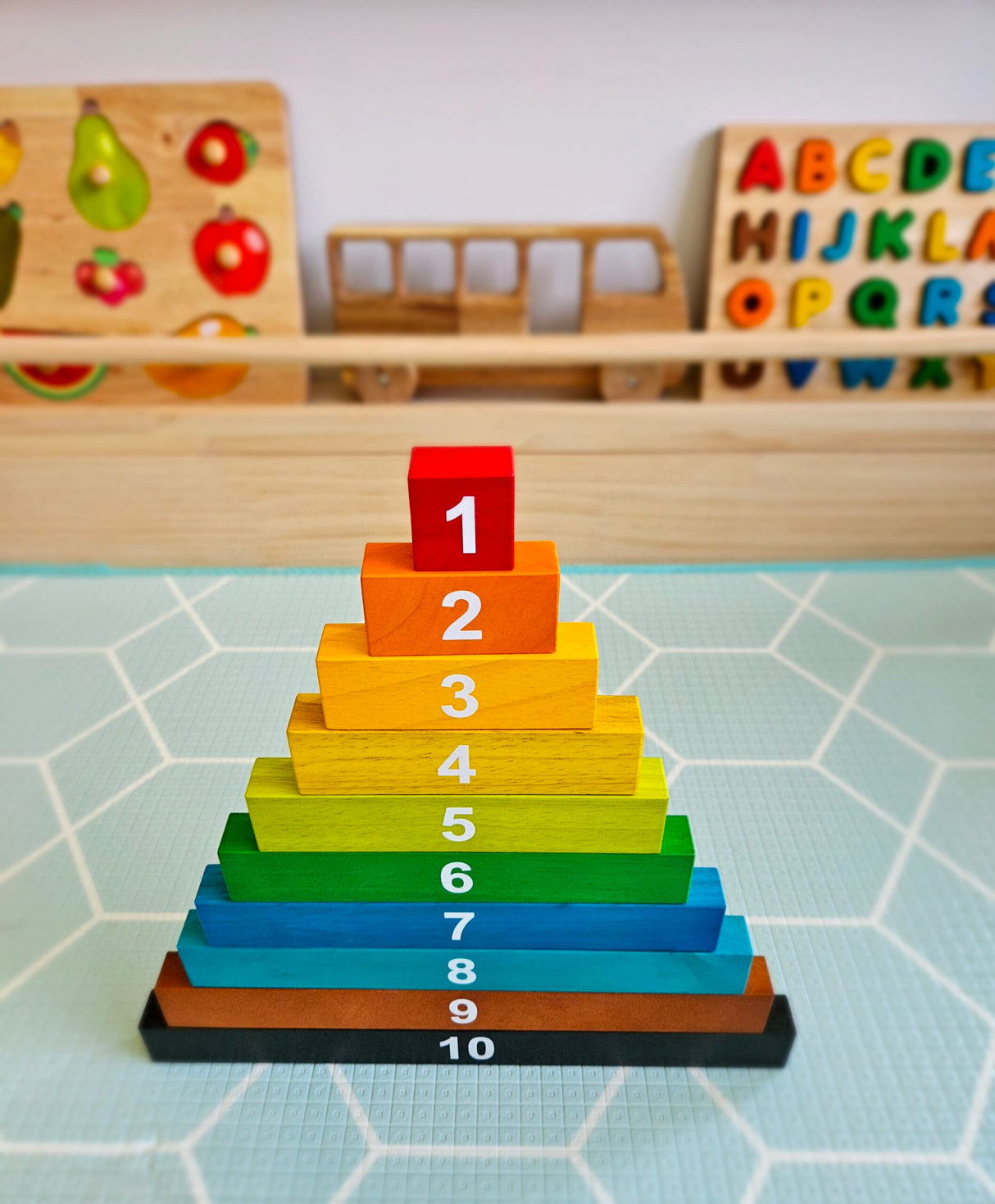 Montessori Counting Rods