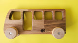 Wooden Toy Bus