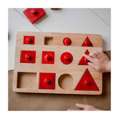 Toddler Knob Shape Puzzle