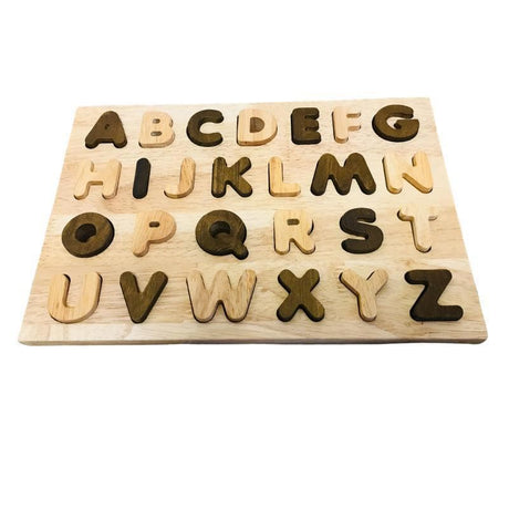 Two Toned Capital Letter Puzzle