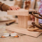 Wooden Montessori Rings Activity
