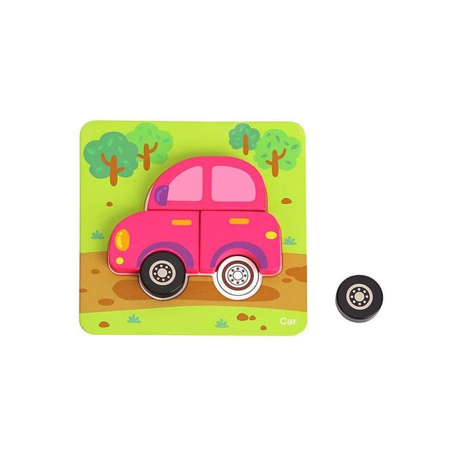 6 in 1 Mini Transportation Puzzle-Educational Play-My Happy Helpers