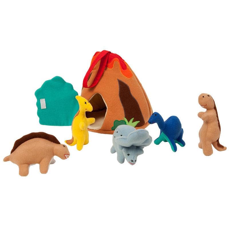 Dino House with 5 Dinosaurs-Small World Play-My Happy Helpers