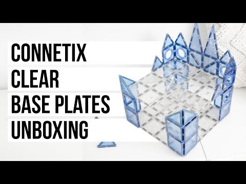 Connetix clear base plate video