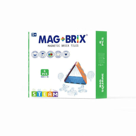 Magbrix 6pcs Big Square Pack-Construction Play-My Happy Helpers