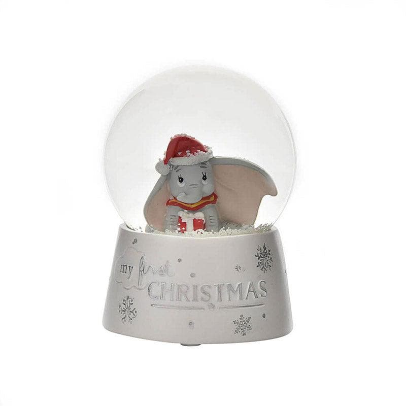 Magical Christmas: Snowglobe Dumbo 'My First Christmas'-Furniture & Décor-My Happy Helpers