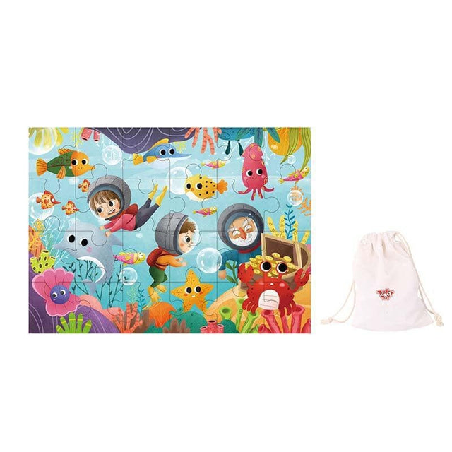 Marine Exploration Jigsaw Puzzle - 24pcs-Educational Play-My Happy Helpers